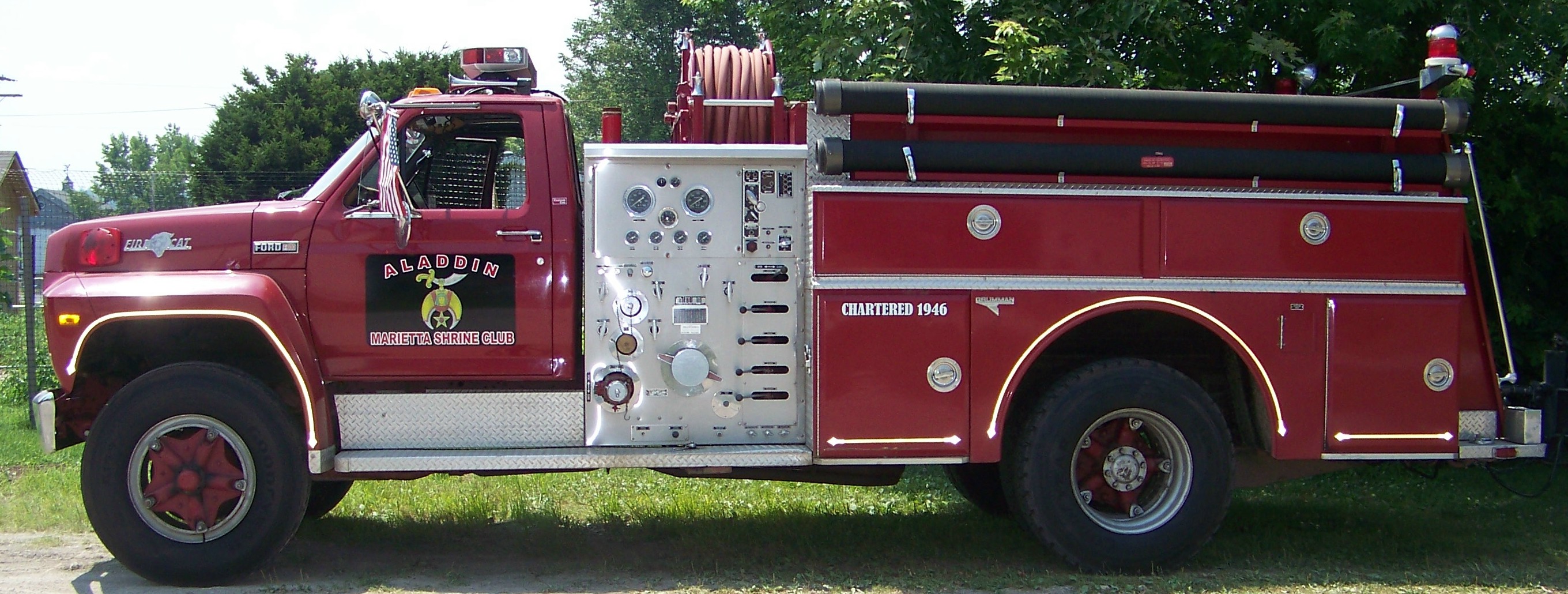 Marietta Shrine Club Fire Truck