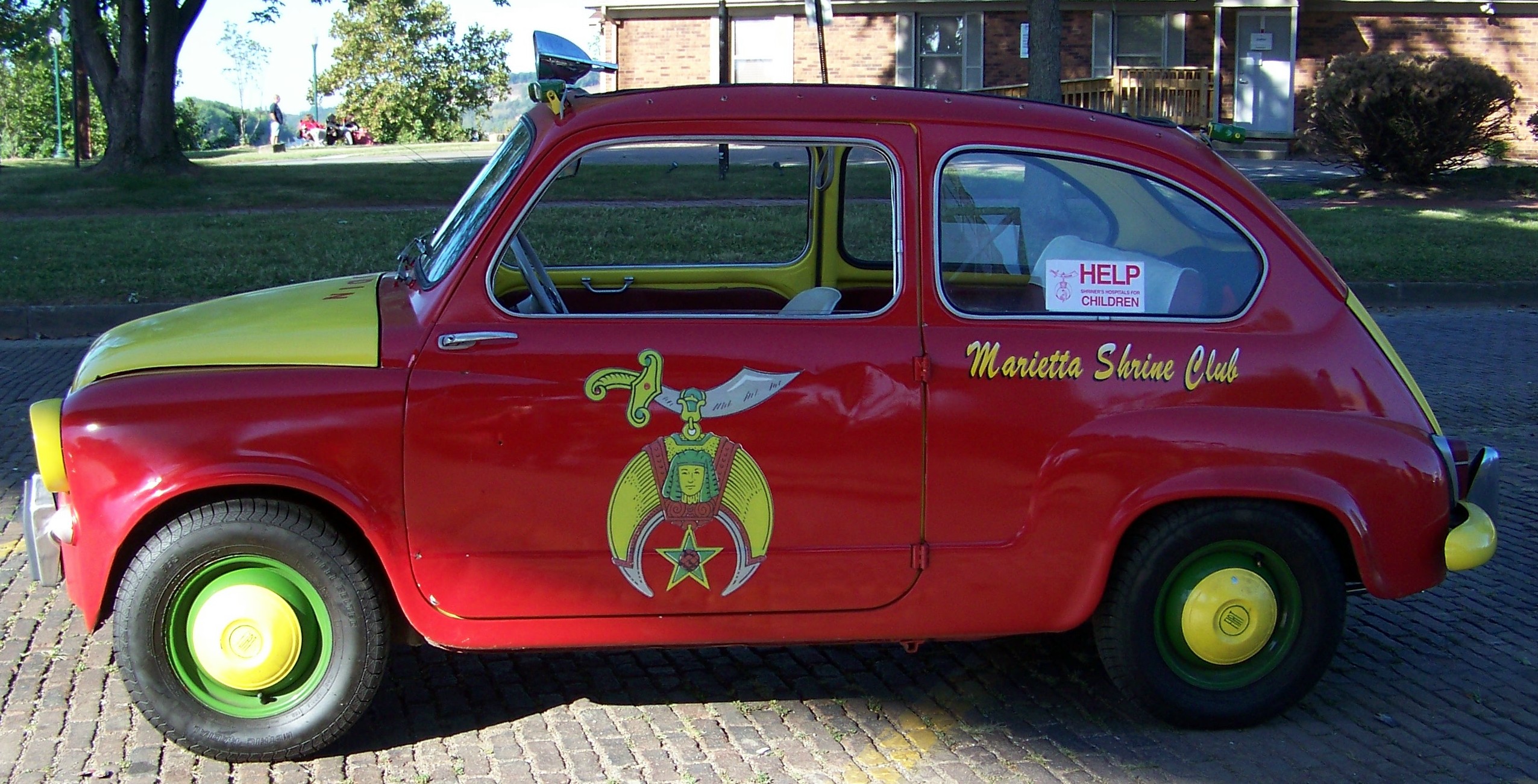 Marietta Shrine Club Fiat Car